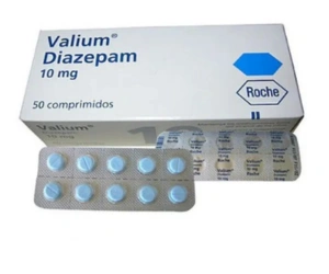 Diazepam Valium 10mg used for anxiety