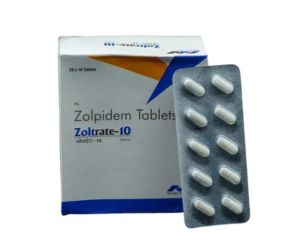 Zolpedem Tartrate 10mg used for treating insomnia